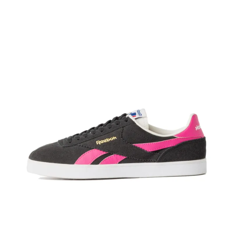 Reebok ROYAL ALPEREZ Anti-Slip Wear-Resistant Low-Top Skateboard Shoes Women's Black Pink-0