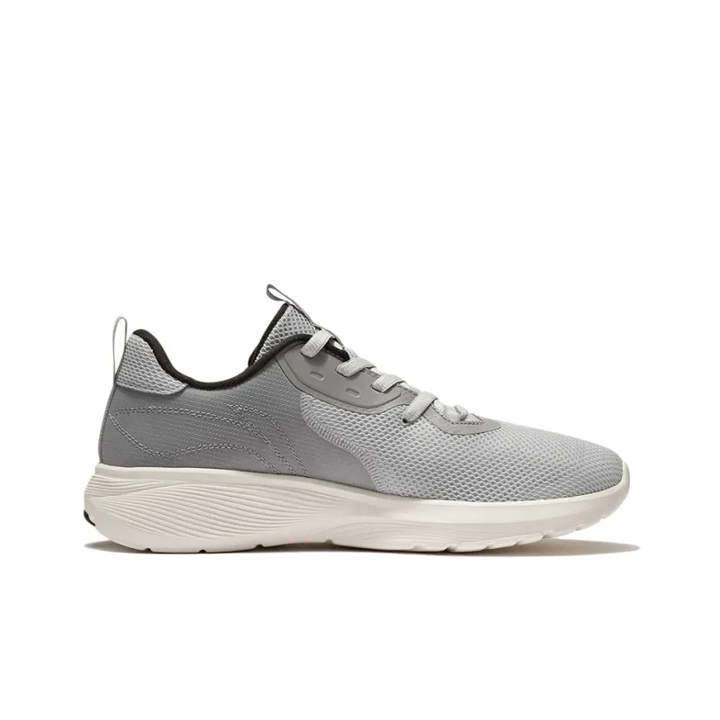 LiNing Low Top Running Shoes Men's Gray-1