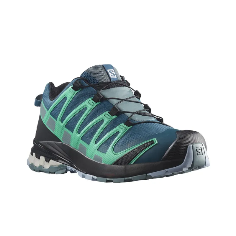 SALOMON XA Pro 3D V8 Hiking / Trekking Shoes Women's Low Top Blue-2
