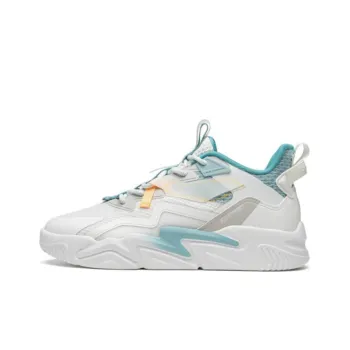 XTEP Undercurrent 1.0 Low Top Skateboard Shoes Men's White Blue