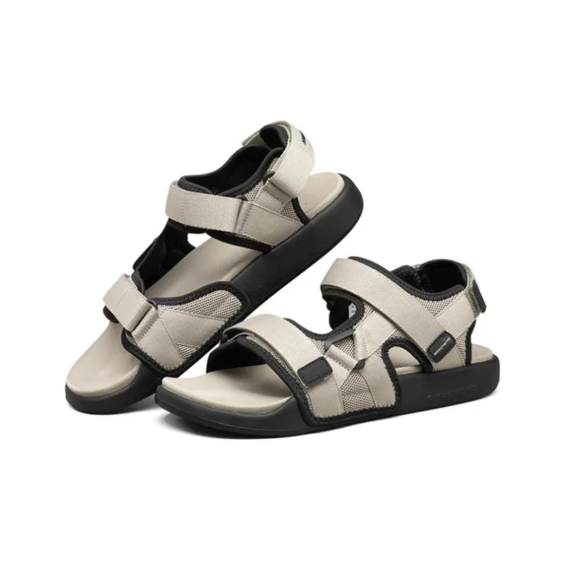 Skechers Beach Sandals Men Taupe/Black-2