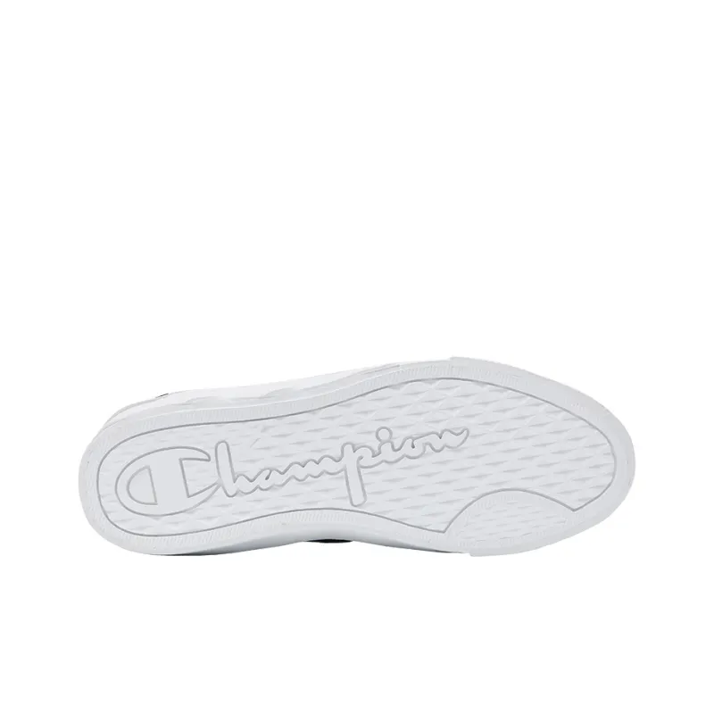 Champion Essentials Collection Street Roller Low-Top Skateboard Shoes Men's Black Yellow-4