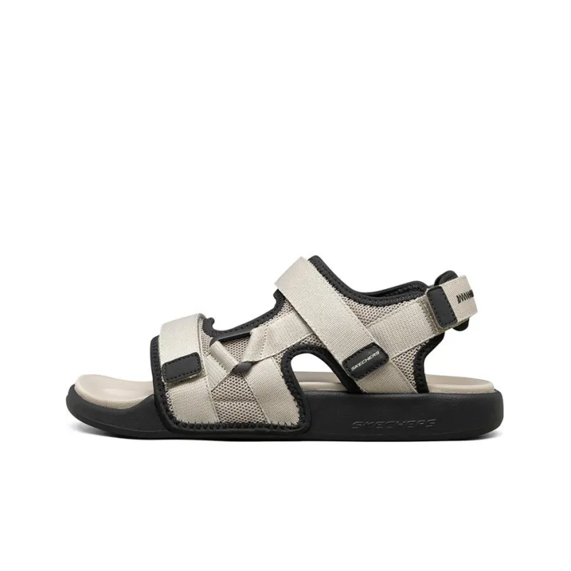 Skechers Beach Sandals Men Taupe/Black-0