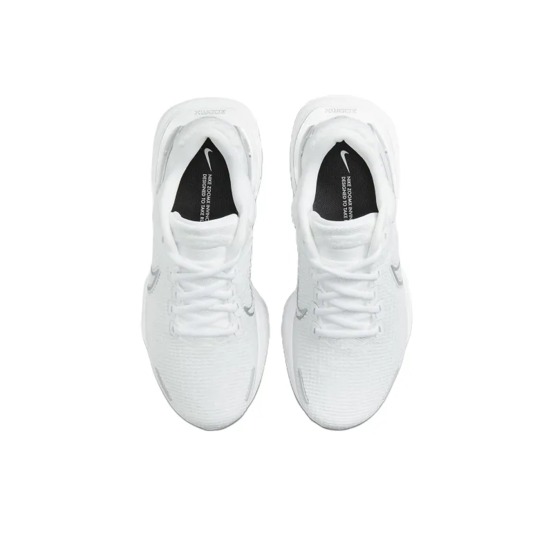 Nike ZoomX Invincible Run Flyknit 2 'White Metallic Silver' Women's-3