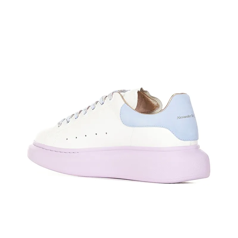 Alexander McQueen Oversized Sneaker 'White Blue Lilac' Women's-2