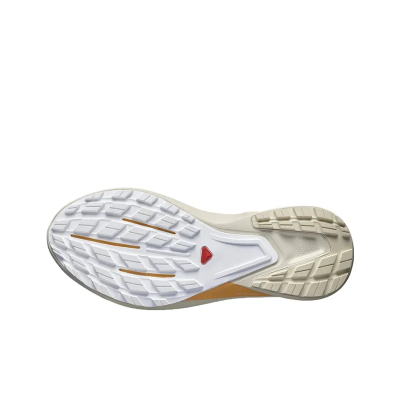 SALOMON Wear Resistant Low Top Running Shoes Women's White Purple Orange-5