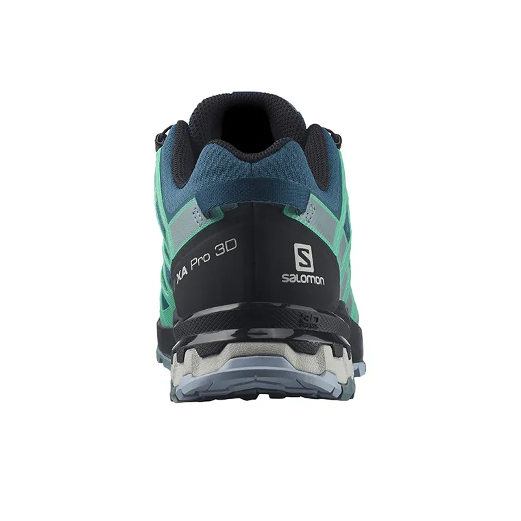 SALOMON XA Pro 3D V8 Hiking / Trekking Shoes Women's Low Top Blue-3