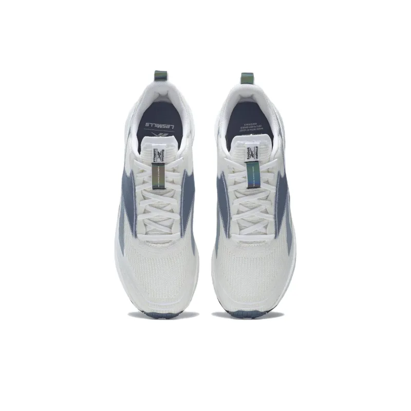 Reebok Floatride Energy Grow Wear-Resistant Low-Top Running Shoes Men's White Blue-3