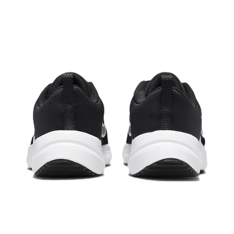 Nike Downshifter 12 Cushioned Anti-Slip Wear-Resistant Breathable Lightweight Low-Top Marathon Running Shoes GS Black-4
