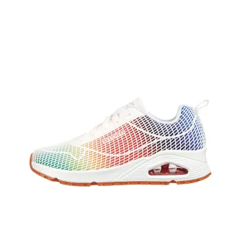 Skechers Uno Series Casual Shoes Women's Low-Top White/Multicolor Color