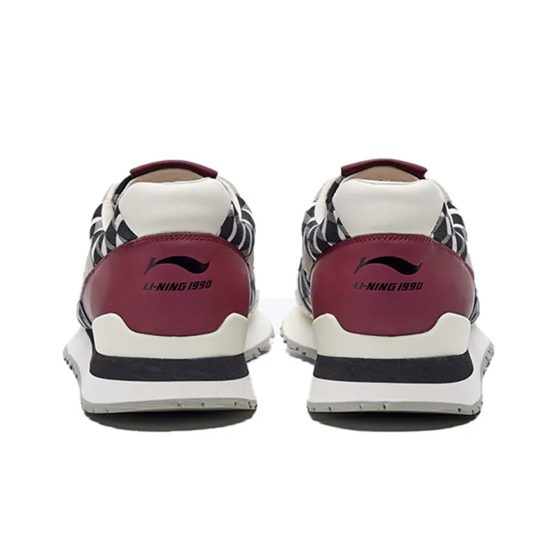 Pierre Hardy x LiNing Cushioning Anti-Slip And Wear-Resistant Low-Top Sports Casual Shoes Men's Gray Red-3