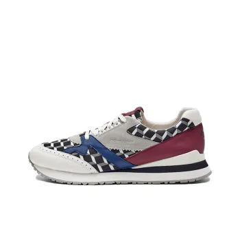 Pierre Hardy x LiNing Cushioning Anti-Slip And Wear-Resistant Low-Top Sports Casual Shoes Men's Gray Red