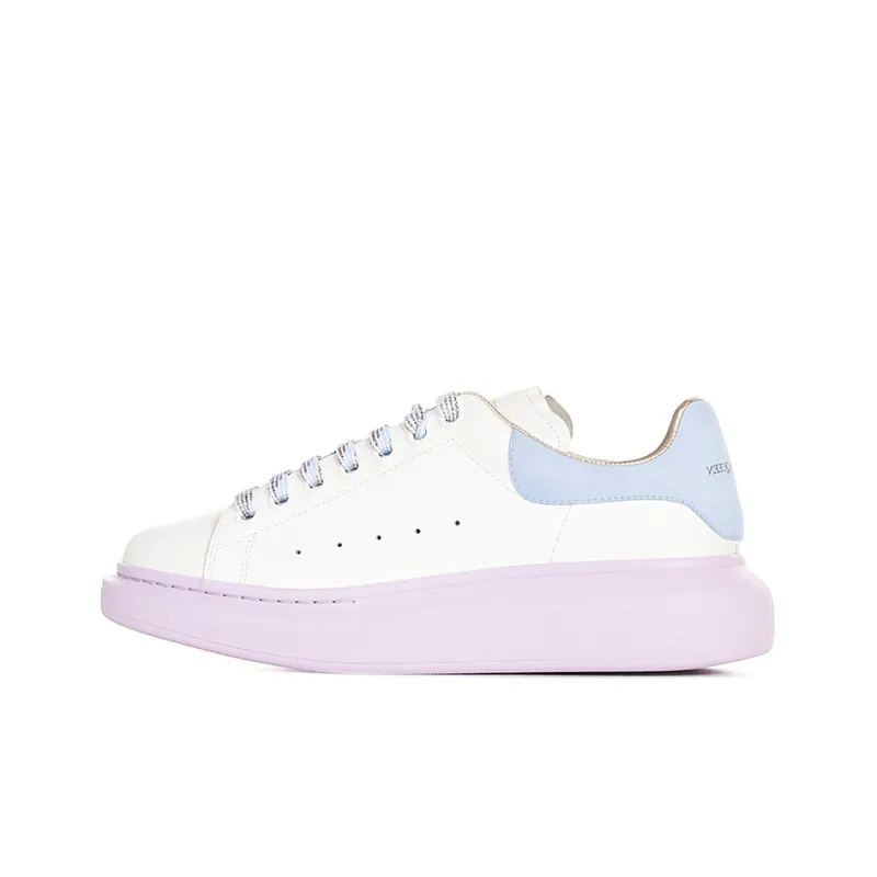 Alexander McQueen Oversized Sneaker 'White Blue Lilac' Women's-0