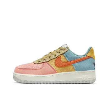 Nike Air Force 1 Low '07 Next Nature Sanded Gold Wheat Grass Light Madder Root Hot Curry Women's