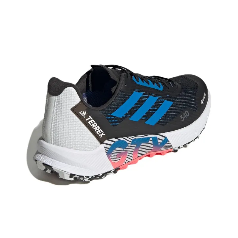Adidas Terrex Agravic Flow 2.0 Gtx 'Black Blue Rush Turbo'-3