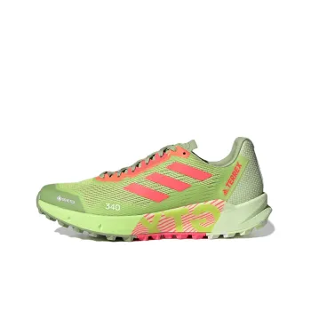 Adidas Terrex Agravic Flow 2.0 Wear-Resistant Low-Top Running Shoes Men's Green