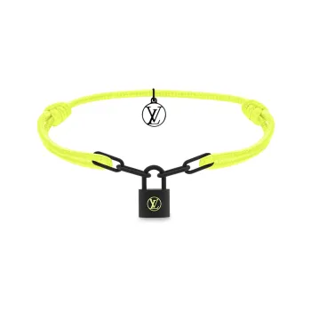 LOUIS VUITTON X Virgil Abloh Silver Lockit Bracelet