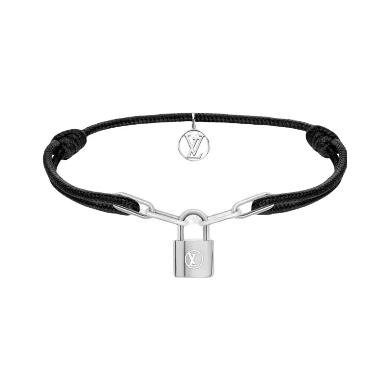 LOUIS VUITTON X Virgil Abloh Silver Lockit Bracelet-0