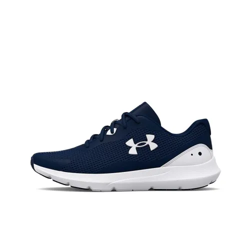 Under Armour Surge 3 Running Shoes Men Low-Top Blue/White