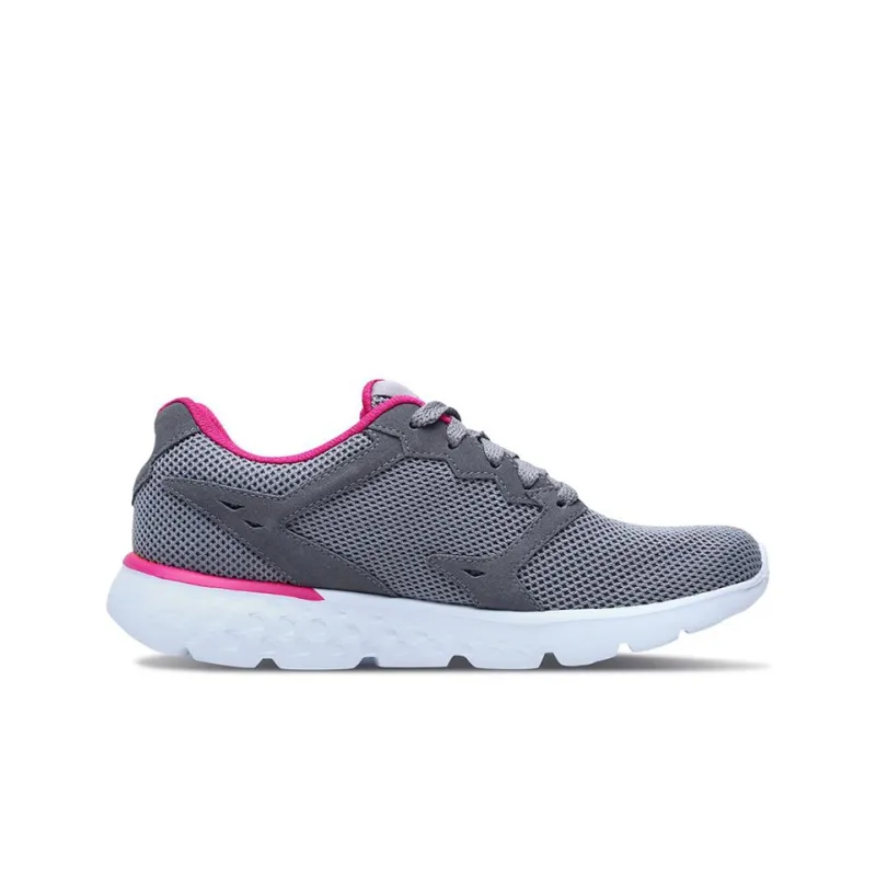 Skechers Go Run 400 Running Shoes Women's Low-Top Light Gray/Peach Pink-1