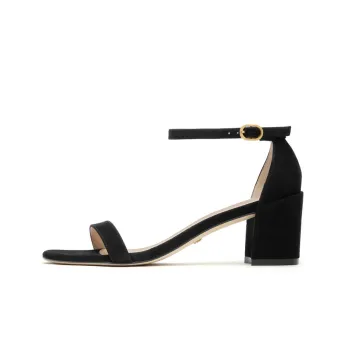 Stuart Weitzman/SW One Strap Sandals Women's Black
