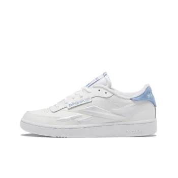 Reebok Club C 85 Casual Skateboarding Shoes Unisex White Blue