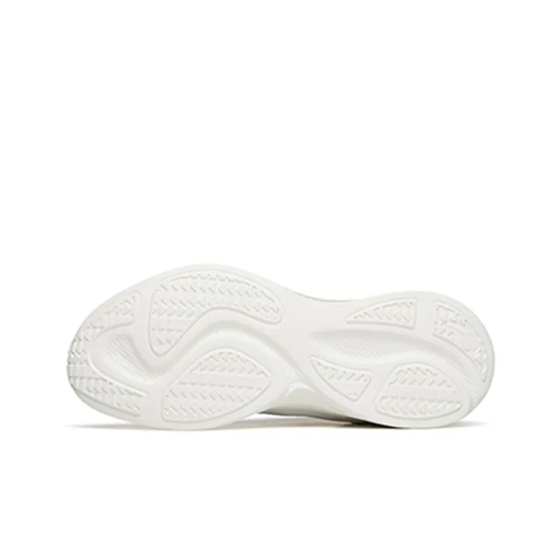 Anta Running Collection Low Top Running Shoes Men's White Green-4