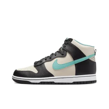 Nike Dunk High Emb Beige Black Washed Teal