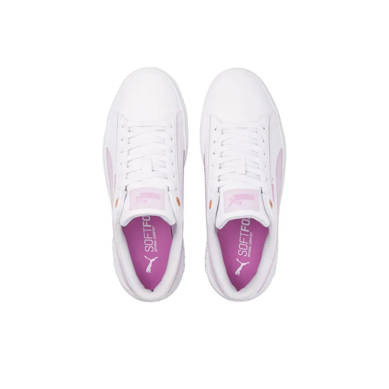 PUMA Smash Platform V2 'Candy White Lavender Fog' Women's-2