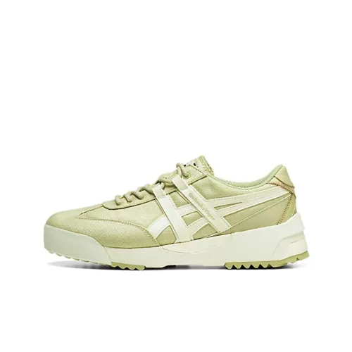 Onitsuka Tiger Delegation Series Casual Shoes Unisex Low-Top Linen Yellow