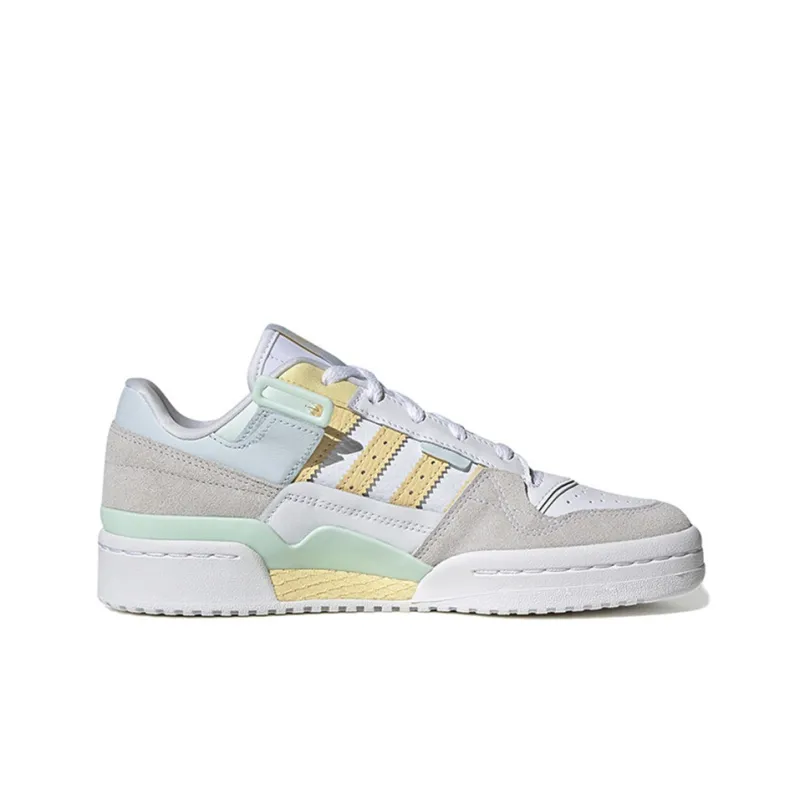 Adidas Originals Forum Exhibit 'White Yellow Blue' Women's-1