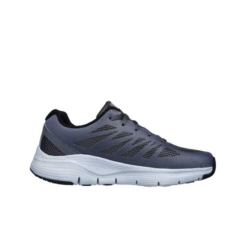 Skechers Arch Fit Series Running Shoes Men Low-Top Gray-1