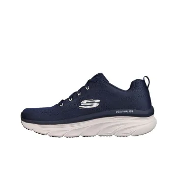 Skechers D'lux Walker Breathable Lightweight Low Top Casual Shoes Men's Blue