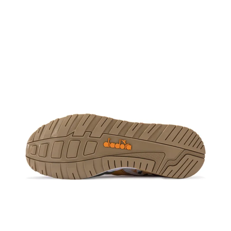 Diadora N9002 CAMO Running Shoes Men Low-Top Green/Earth Yellow-5