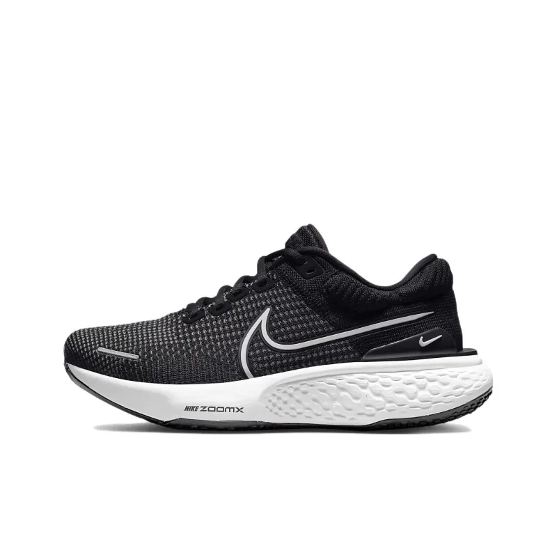 Nike ZoomX Invincible Run Flyknit Black White Women's-0