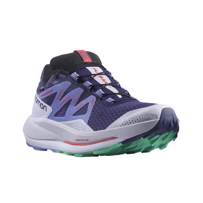 SALOMON Pulsar Trail Running Shoes Women's Low-Top Purple-1