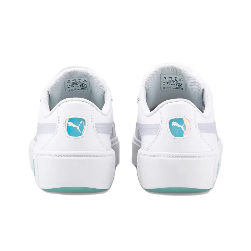 PUMA Smash Platform V2 'Candy White Arctic Ice' Women's-3
