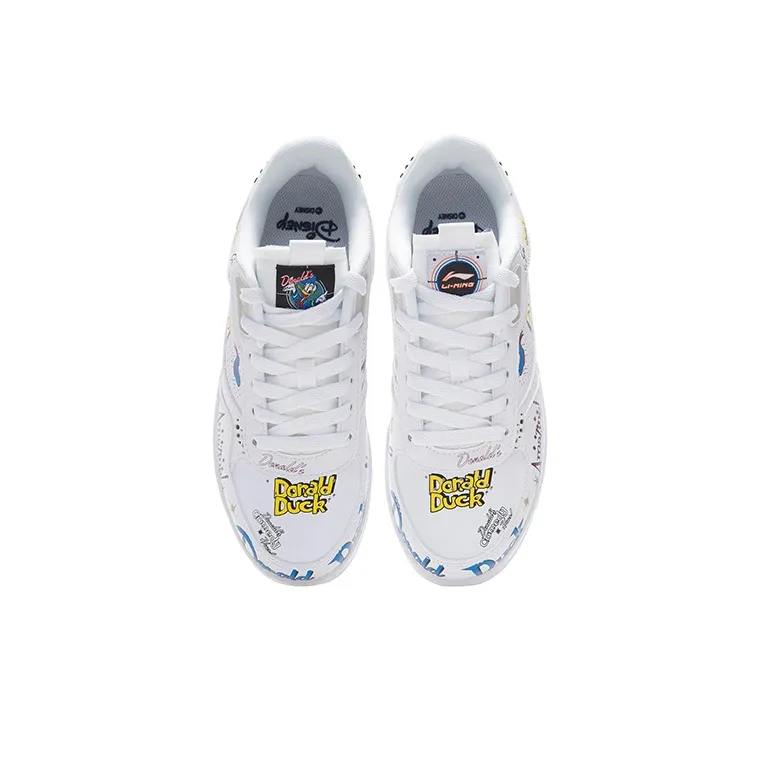 LINING Classic Skateboarding X Disney 'White Yellow' Women's-3