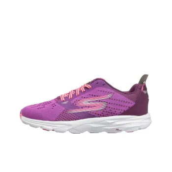 Skechers GO RUN Ride 6 Wear-Resistant Low-Top Running Shoes Women's Peach Pink
