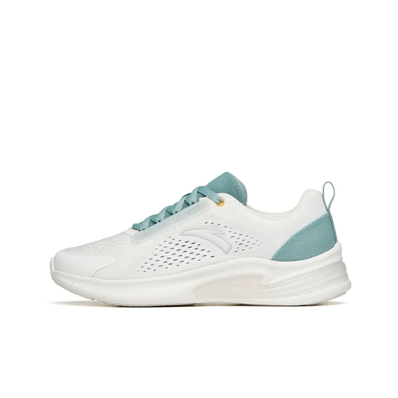 Anta Running Collection Low Top Running Shoes Men's White Green-0