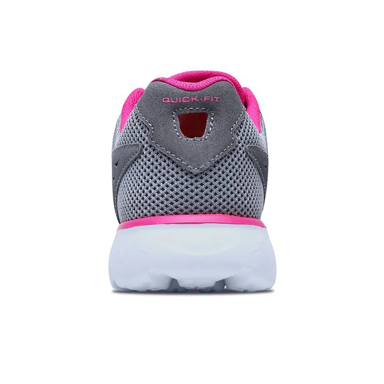 Skechers Go Run 400 Running Shoes Women's Low-Top Light Gray/Peach Pink-3
