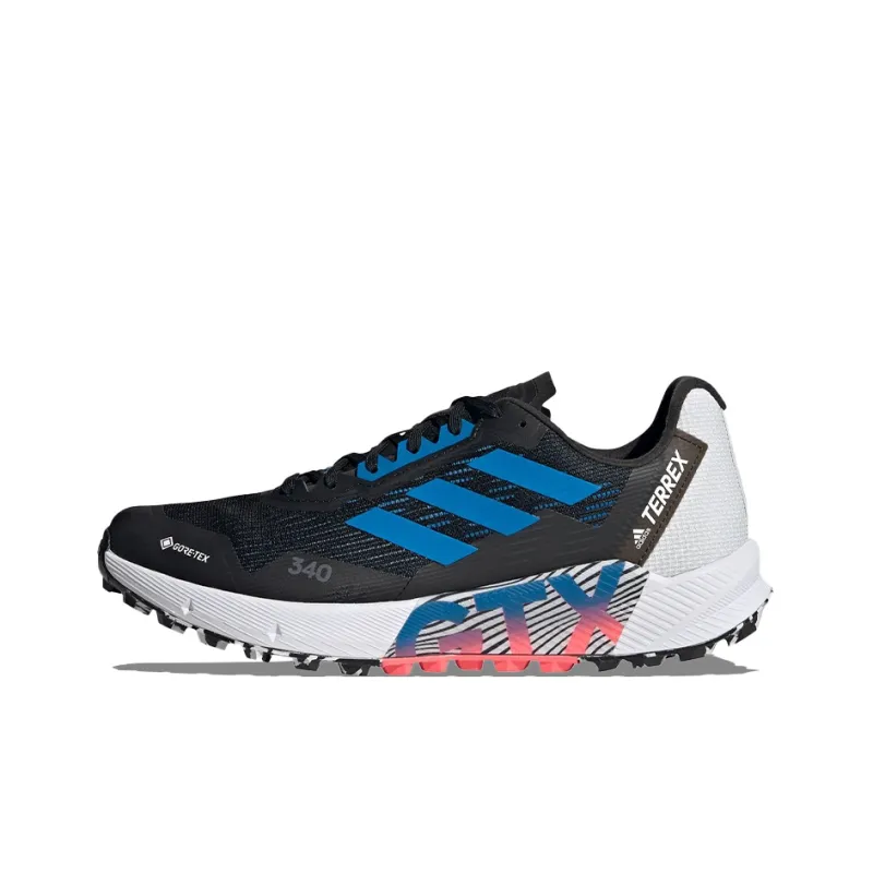 Adidas Terrex Agravic Flow 2.0 Gtx 'Black Blue Rush Turbo'-0