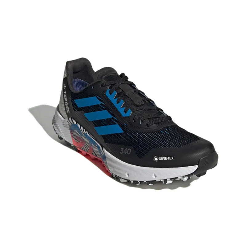 Adidas Terrex Agravic Flow 2.0 Gtx 'Black Blue Rush Turbo'-2