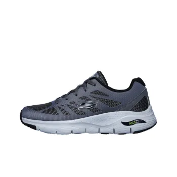 Skechers Arch Fit Series Running Shoes Men Low-Top Gray