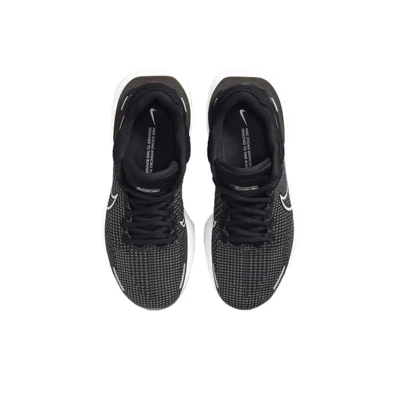 Nike ZoomX Invincible Run Flyknit Black White Women's-3