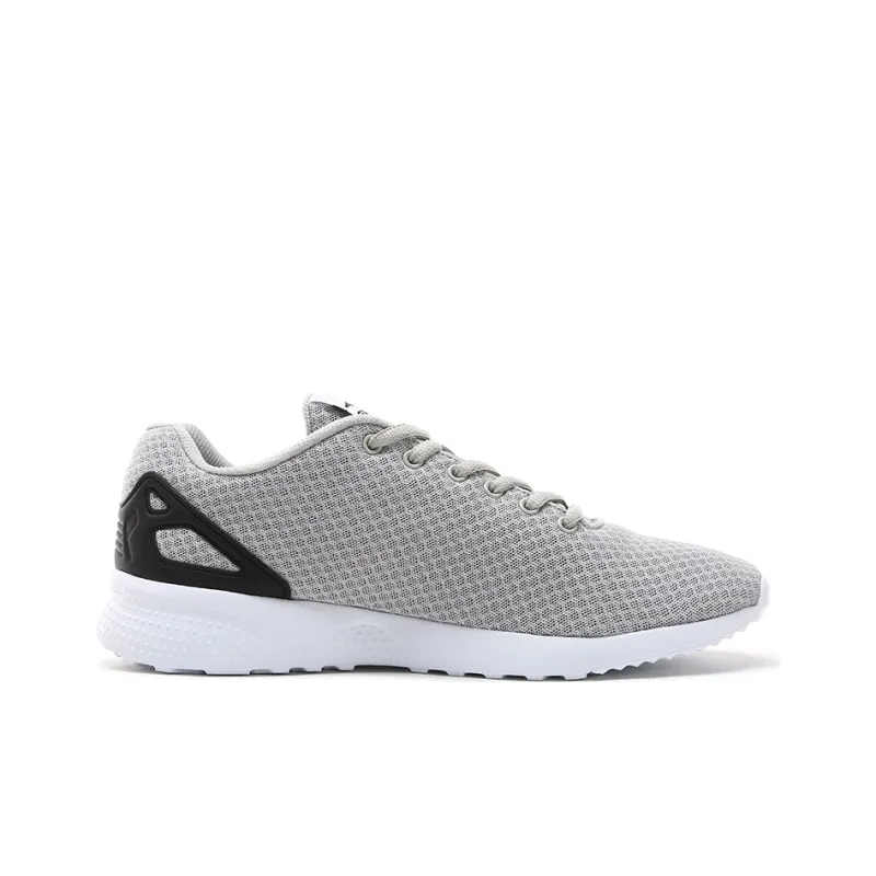 Erke Durable Breathable Lightweight Low Top Sports Casual Shoes Men's Light Gray-1