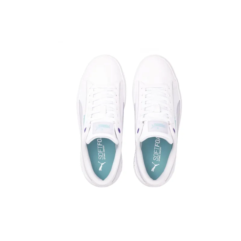 PUMA Smash Platform V2 'Candy White Arctic Ice' Women's-2