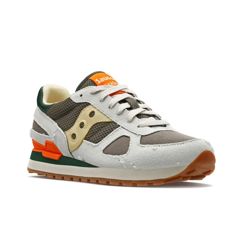 saucony Shadow Original Light Blue Green Orange-1