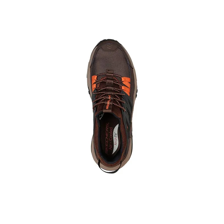 Skechers ARCH FIT RECON Cushioned Anti-Slip Wear-Resistant And Water-Resistant Low-Top Running Shoes Men's Brown-3