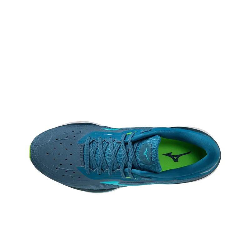 Mizuno Wave Sky 5 'Peacock Gecko Green'-2